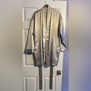 A Victoria Secret silk robe